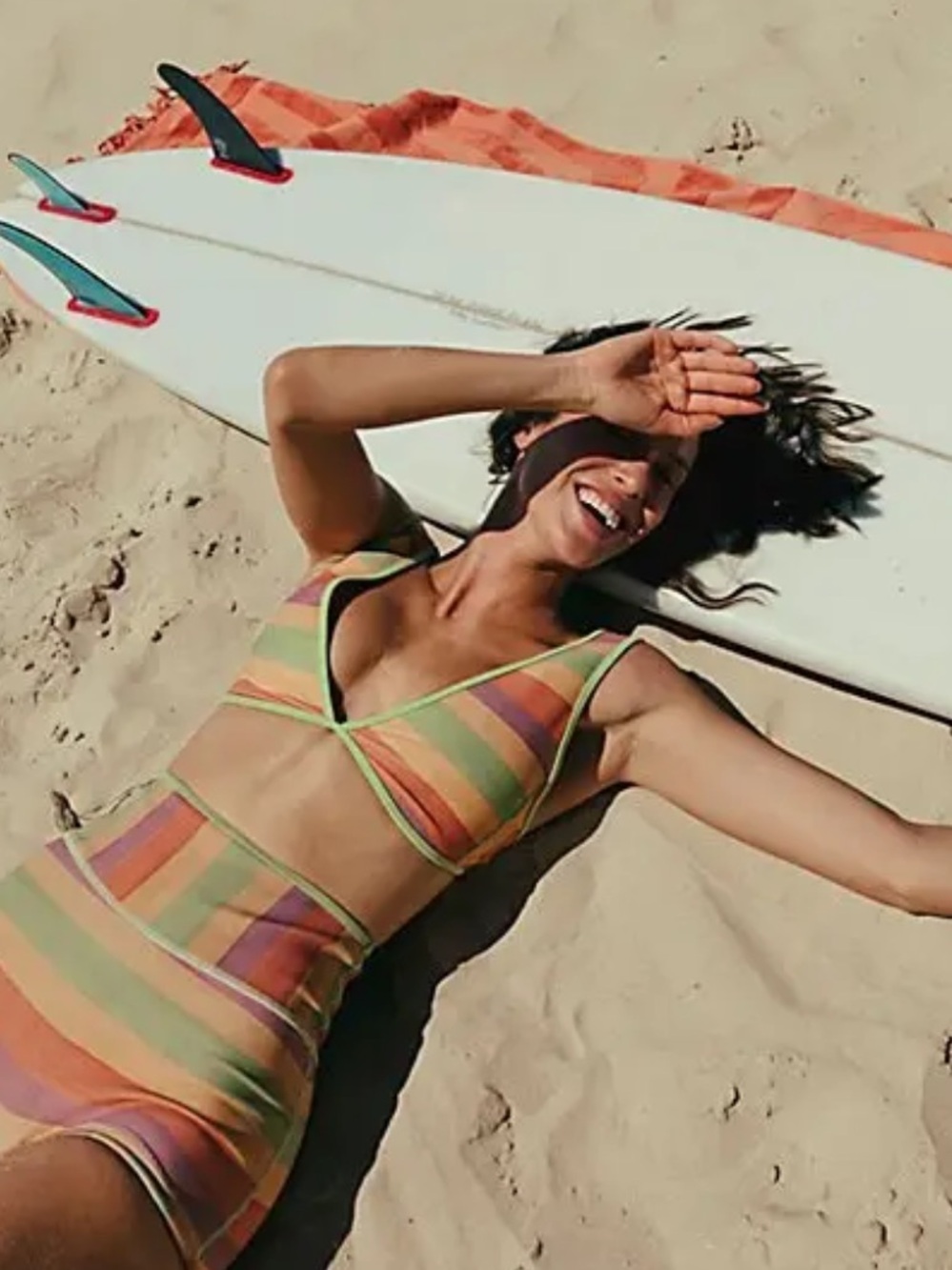 Seea Striped Darla Bikini Top - Picture 8 of 9